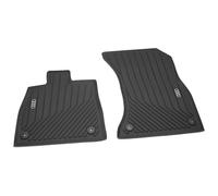Audi Tapis de Sol en Caoutchouc, Compatible avec Q5 (GU), Tapis Toutes Saisons, Noir, Position Avant