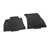 Audi Tapis de Sol en Caoutchouc, Logo S, Avant, Compatible avec e-tron GE/S/Q8/SQ8, Noir, Toutes Saisons
