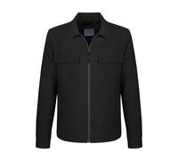 Audi Tec-Blouson pour homme, noir, taille XL, 71% polyester recyclé, 22% viscose, 7% élasthanne, style business, longueur hanches