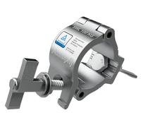 Audibax ACP-4852100S+K - Clamp de Fixation d'un Diamètre de 48 à 52 mm - Crochet de Fixation avec une Charge Maximale de 100 kg - Pince pour Éclairage de Scène - Pince pour Fixation de Tête Mobile