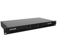 Audibax Akron 2-2400 - Amplificateur de Puissance Numérique - 2 Canaux, Puissance Réglable de 600W - Contrôle Facile du Son - Connexion en Mode Pont, Stéréo ou Parallèle - XLR et Speakon