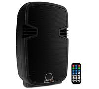 Audibax Arkansas 8 - Haut-Parleur avec Bluetooth Professionnel 8" - Puissance 150W - Enceite Amplifié - Connexion USB/SD - Télécommande Incluse - Haut-Parleur Bluetooth