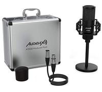 Audibax AT2020 Producer Pack Micrófono Estudio Profesional Condensador