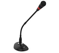 Audibax BMG20 - Microphone de Conférence - Microphone à Condensateur Cardioïde - Distance de Réception du Son 50 cm - Comprend Le Microphone, Le Câble et la Bonnette - Bouton on/Off - Connexion XLR