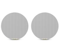 Audibax CM608-BT - Enceintes Bluetooth Encastrables - 2 x 40W Enceintes Encastrables - Enceintes de Plafond de 6,5 Pouces - Grille Magnétiquement Ajustable - Enceintes Actives et Passives à 2 Voies