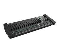 Audibax Control 384 - Contrôleur DMX 384 Canaux - Contrôle de 24 Appareils avec 16 Canaux DMX - Activation Sonore, Manuelle ou Automatique des Scènes - Programmation des Chenillards et des Séquences