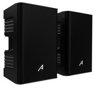 Audibax Freeport 212 - Lot de 2 Enceintes Actives et Passives 12" - Puissance 400W - Connexion USB/SD/FM - Câble d'alimentation Enceinte et Télécommande Incluses - Enceinte Amplifiée avec Bluetooth