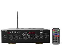 Audibax Miami Amplificador Karaoke Bluetooth 100W + 100W. Mando a distancia