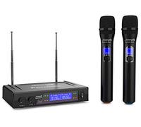 Audibax Missouri 2000 Micrófono Doble Inalámbrico Mano VHF Rango B