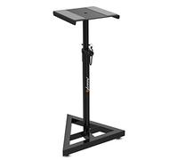 Audibax Neo SM1 - Support de Enceinte de Studio - Support de Moniteur de Studio - Hauteur Réglable de 76 à 130 cm - Haute Stabilité et Sécurité - Compatibilité Universelle avec Les Enceintes HiFi