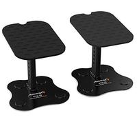 Audibax Neo STM-10 - Speaker Bureau pour Enceintes - Support pour Moniteur de Studio - Hauteur Réglable de 23,5 à 29 cm - Angle Réglable Jusqu'à 10º - Compatibilité Universelle