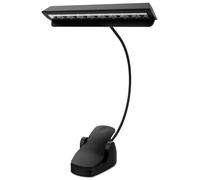 Audibax Niza 9 - Lampe pour Partitions - Lampe pour Partitions Alimentée par Batterie - Jusqu'à 24 heures d'Utilisation - Connectivité Filaire AC/DC - Lampe de Lecture pour le Soin des Yeux
