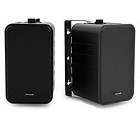 Audibax Pícolo PR-42 - Enceintes Hi-FI Passives d'Étagère - Paire d'Enceintes Stéréo à 2 Voies - Haut-Parleur 75W - Support Mural Inclus - Haut-Parleurs de Graves 4" - Son Surround
