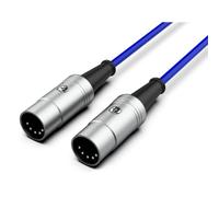 Audibax Pro Cable Midi Profesional 3 Metros Azul