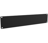 Audibax Pro Rack Panel 2U - Accessoire pour Panneau Rack 2U - Montage dans des Armoires Rack ou Serveur 19 Pouces - Cache Aveugle - Compatibilité Universelle - en Acier - Couleur Noire