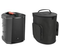 Audibax Roma 120 Go - Enceinte de sonorisation Active Portable - Puissance 120 W - Enceinte amplifiée avec Bluetooth - Batterie Rechargeable 6,5" - Supporte la Fonction TWS - Bluetooth de 15 mètres