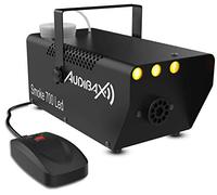 Audibax Smoke 700 LED - Machine à Fumée avec Éclairage à Effet de Feu - Machine à Brouillard avec Télécommande - Puissance 700W - Capacité 250 ML - Fumée par Minute 100m3 - Chauffe en 4 Minutes