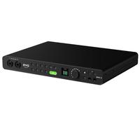 Audient EVO16 Audio Interface, technologie de conversion de pointe (24 entrées/sorties, Multichannel Smartgain, écran LCD haute résolution, boucle audio, 8 amplificateurs micro, port USB-C), Noir