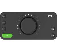 Audient EVO4, EVO 4 Carte son interface audio USB pour la production musicale (2 in / 2 out interface audio USB, alimentation fantôme 48 volts, 2 préamplis micro, etc.)