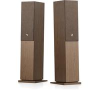 AUDIO - A48 W - Enceintes Hifi Bluetooth (la paire) - AirPlay 2 et Google Cast - 2x160W - Noyer