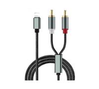 Audio Adapter Cable Phone To Rca Lotus Cable Speaker Audio Amplifier Link Audio Cable for Apple Iphone Lightning Tw