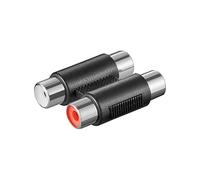 audio adaptor 2x RCA jack-2x RCA jack