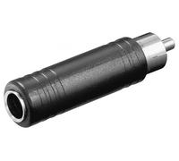 Audio adaptor RCA plug6,3 mm jack mono