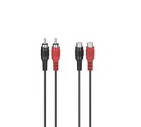 Audio Cable, 2 RCA plugs - 2 RCA sockets, 5.0 m