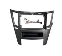 Audio Cadre Radio Autoradio 9 Pouces Android Stéréo avec Écran Audio Lecteur Multimédia Vidéo Faisceau Câbles Inclus pour Subaru pour Legacy pour Outback 2010-2016 RESPUNEKBAH(RHD- Gray-Cable)