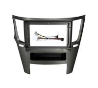 Audio Cadre Radio Autoradio 9 Pouces Android Stéréo avec Écran Audio Lecteur Multimédia Vidéo Faisceau Câbles Inclus pour Subaru pour Legacy pour Outback 2010-2016 RESPUNEKBAH(LHD-Gray-Cable)