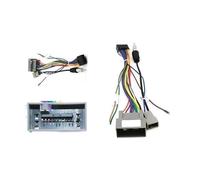 Audio Cadre Radio Enjoliveur Autoradio DVD Android 10 Pouces Cadre Plastique avec Écran Tableau Bord Câbles Faisceau Inclus pour Fit pour Jazz 2008 2009-2013 RESPUNEKBAH(Olny 1.5L Cable B)