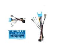 Audio Cadre Radio Enjoliveur Autoradio DVD Android 10 Pouces Cadre Plastique avec Écran Tableau Bord Câbles Faisceau Inclus pour Fit pour Jazz 2008 2009-2013 RESPUNEKBAH(Olny 1.3L Cable A)