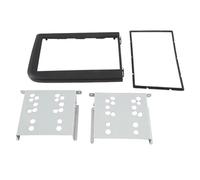 Audio Cadre Radio Façade D'autoradio 2 DIN pour Volvo S80 1999-2005 Kit D'habillage Et De Cadre Accessoires Auto RESPUNEKBAH