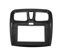 Audio Cadre Radio Façade D'autoradio 9/10 Pouces pour Renault pour Sandero pour Logan 2014+ avec Boîtier Canbus Panneau Tableau Bord Câble d'alimentation RESPUNEKBAH(9 inch Frame)