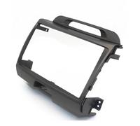 Audio Cadre Radio Façade D'autoradio pour KIA pour Sportage 2010-2016 Kit De Montage Comprenant Le Cadre Le Faisceau Câbles Et L'antenne Radio RESPUNEKBAH(Fascia)