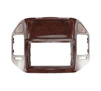 Audio Cadre Radio Kit D'adaptation Façade pour Autoradio Android 2 DIN 9 Pouces pour Mitsubishi pour Pajero V73 V60 V68 2004-2011 RESPUNEKBAH(Frame Mahogany)