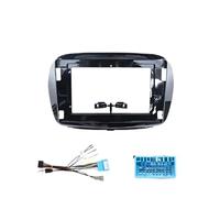 Audio Cadre Radio Kit D'habillage Façade pour Autoradio DVD 2DIN 10 Pouces Compatible avec Les Modèles pour FRV pour Edix 2004 2005-2009 RESPUNEKBAH(Frame Cable Set)