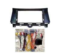 Audio Cadre Radio Kit Panneau Montage Android avec Adaptateur Façade Châssis Voiture 12,3 Pouces Boîtier Canbus pour Accord 8 8e Génération pour Crosstour 2008-2012 RESPUNEKBAH(Frame Cable)