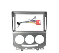Audio Cadre Radio pour Mazda 5 pour Premacy 2010-2015 Cadre Avant 9 Pouces Autoradio 2 Din GPS Stéréo Commande Centrale Tableau Bord Façade Stéréo Kit Tableau Bord RESPUNEKBAH(Frame an Cord)