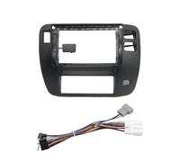 Audio Cadre Radio pour Nissan pour Patrol V5 Y61 2002-2004 Adaptateur Façade Châssis Voiture 9 Pouces Kit De Montage Panneau Tableau De Bord pour Autoradio Android RESPUNEKBAH(RHD Frame with Cable)