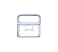 Audio Cadre Radio Support Fixation pour Autoradio Multimédia 9 Pouces pour Renault pour Twingo 2005-2013 Compatible Conduite À Gauche Et À Droite Coloris Argent Noir RESPUNEKBAH(Frame C Set 3)