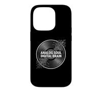 Audio Engineer Analog Soul Digital Brain Record Coque pour iPhone 14 Pro