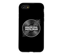 Audio Engineer Analog Soul Digital Brain Record Coque pour iPhone SE (2020) / 7/8