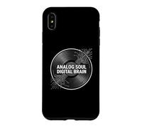 Audio Engineer Analog Soul Digital Brain Record Coque pour iPhone XS Max