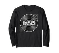 Audio Engineer Analog Soul Digital Brain Record Manche Longue