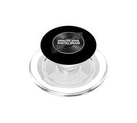Audio Engineer Analog Soul Digital Brain Record PopSockets PopGrip pour MagSafe