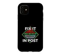 Audio Engineer Fix It in Post Sound Mixer Coque pour iPhone 11