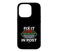 Audio Engineer Fix It in Post Sound Mixer Coque pour iPhone 14 Pro
