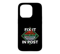 Audio Engineer Fix It in Post Sound Mixer Coque pour iPhone 15 Pro