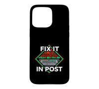 Audio Engineer Fix It in Post Sound Mixer Coque pour iPhone 15 Pro Max